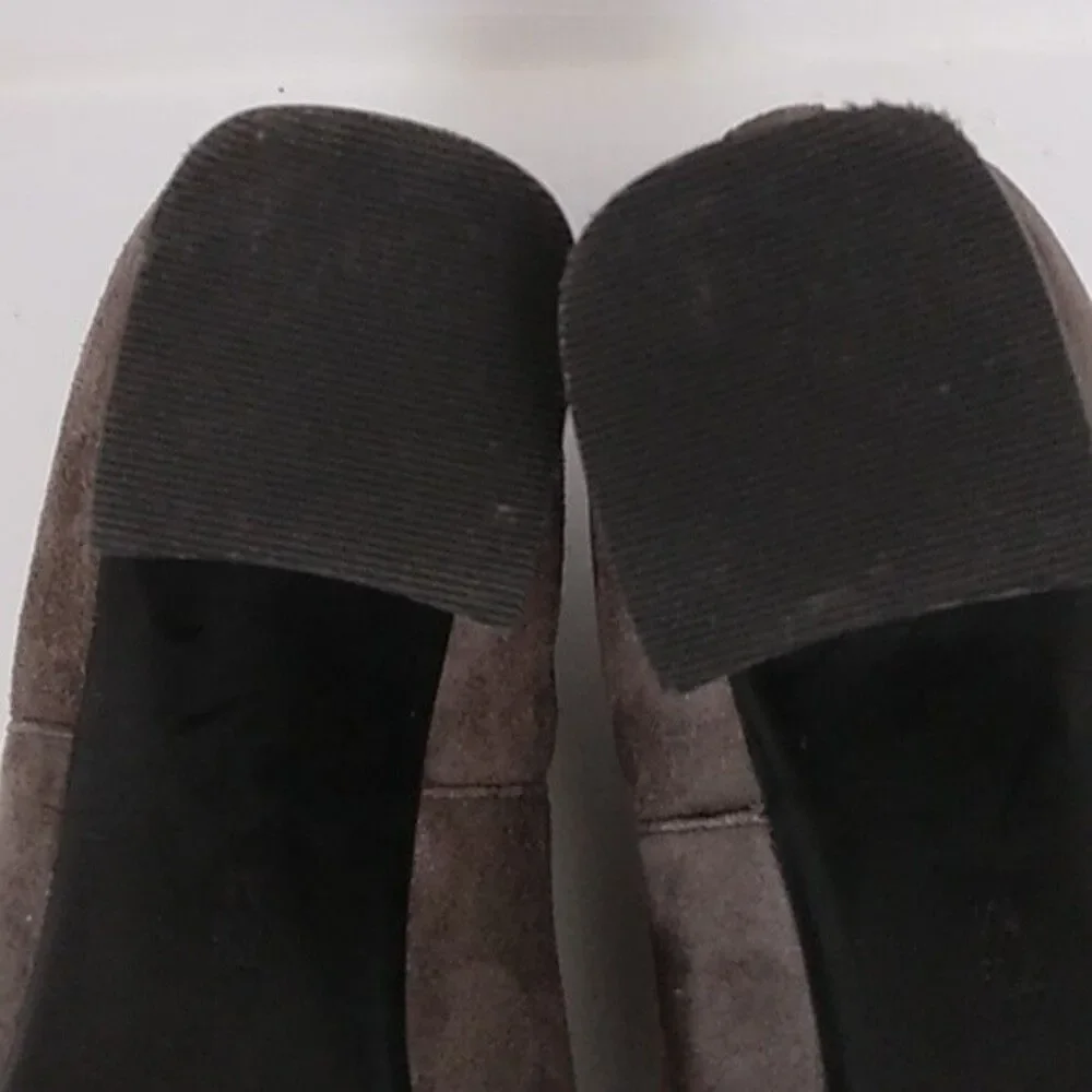 VANELI Suede Ankle Bootie 7.5 7.5M Grey Slip On